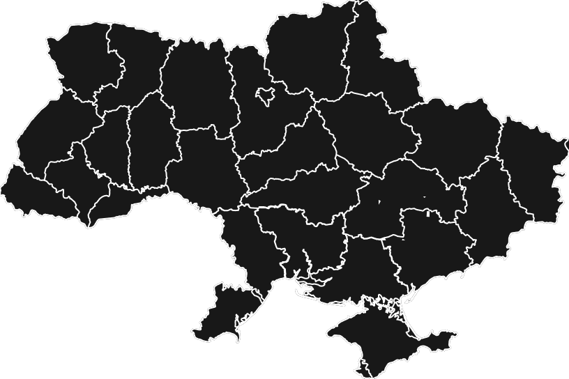 карта Украины